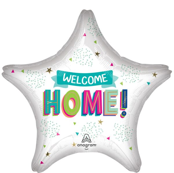 28" Welcome Home Foil Balloon