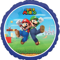 17" Mario Bros. Foil Balloon