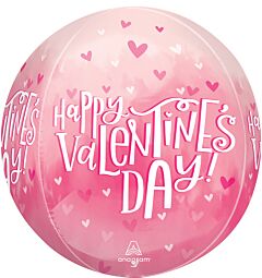 16"  Valentine Pearl Shine Orbz