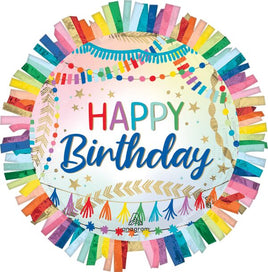 24" Birthday Streamers Fringe