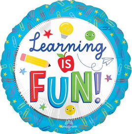 17" School In Session Foil Balloon