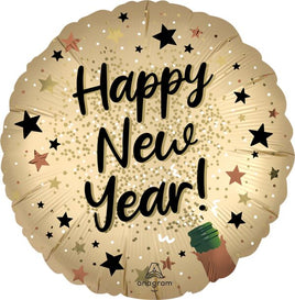 18" NATURAL SPARKLE FOIL BALLOON