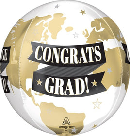 16" TO THE GRAD GO CHALLENGE THE WORLD ORBZ