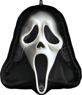 20" Ghost Face Shape Foil Balloon