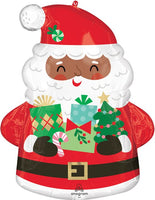 25" JOLLY OLD SANTA CLAUSE FOIL BALLOON