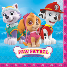 Paw Patrol Girl Lunch Napkins 16 ct.