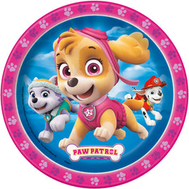 Paw Patrol Girl 7" Paper Plates 8 ct.