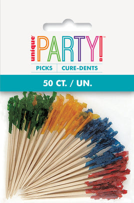 Frill Picks - Assorted  50ct