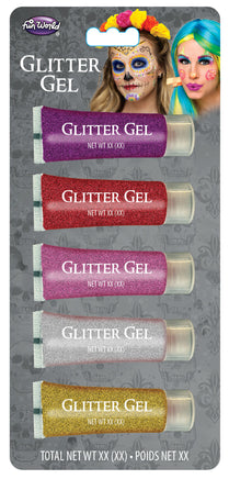 5 COLOR GLITTER MAKEUP GEL