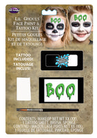 Kids Face Paint/Tattoo Makeup Assorted Ghoul
