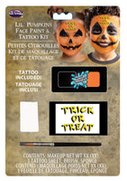 Kids Face Paint/Tattoo Makeup Assorted Pumpkins