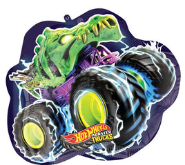 23" Hot Wheels Monster Trucks Foil Balloon