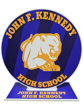 John F. Kennedy High School Mini Table Centerpiece