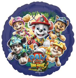 18" PAW PATROL DINO MOVIE FOIL BALLOON
