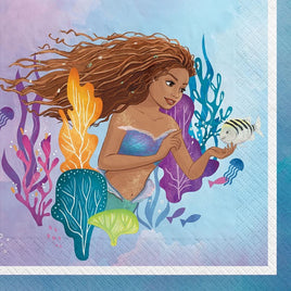 The Little Mermaid Beverage Napkins  16 ct.