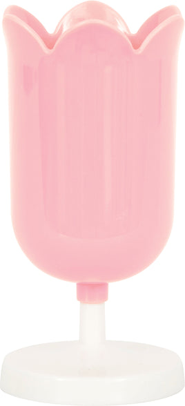 Pink Flower Shaped 7oz Plastic Cup
