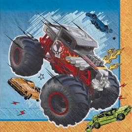 Hot Wheels Monster Truck Luncheon Napkins  16 ct.