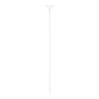 White Balloon Sticks & Cups 12  6ct