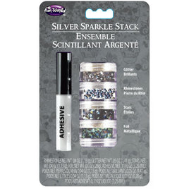 Sparkle Stack 4 Pods Silver