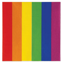 Rainbow Luncheon Napkins 16 ct.