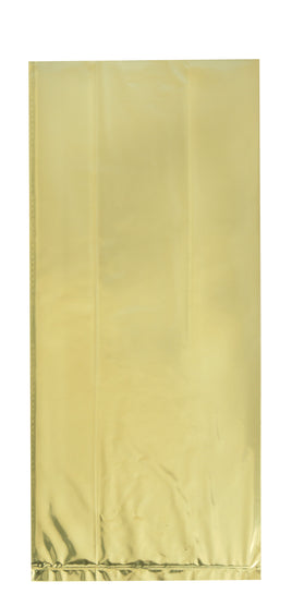 Gold Foil Cellophane Bags  10 ct.