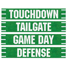 Football Street Sign Cutouts