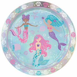 Shimmering Mermaids Dinner Plates 8 ct.