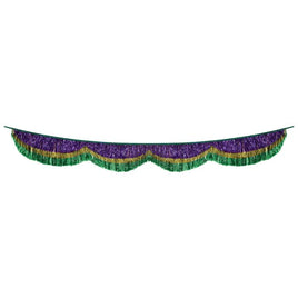 Mardi Gras Tinsel Fringe Bunting