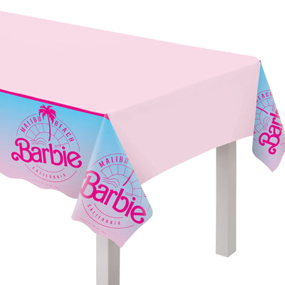 Malibu Barbie Plastic Tablecover