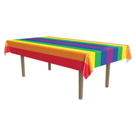 Rainbow Tablecover 54" X 108"  1 ct.
