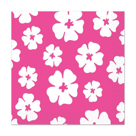 Hibiscus Beverage Napkins 16 ct.