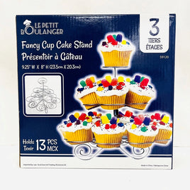 Fancy Cupcake Stand 3 Tiers