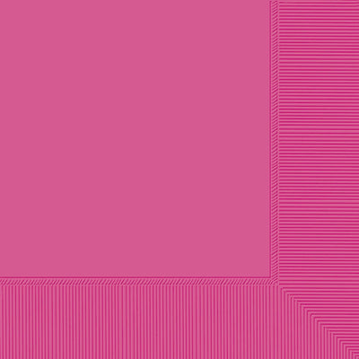 2-Ply Lunch Napkins - Bright Pink 40 ct.