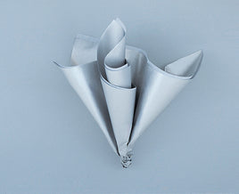 Silver Metallic Tissue Sheets  5ct.