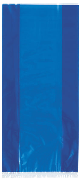 Royal Blue Cellophane Bags  30 ct.