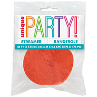 Crepe Streamer 81 ft.