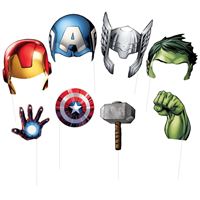 Avengers Photo Booth Props 8 ct.
