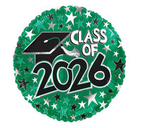 17" Class of 2026 Foil Balloon