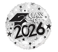 17" Class of 2026 Foil Balloon
