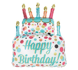 36" Trendy Happy Birthday Jumbo Foil Balloon