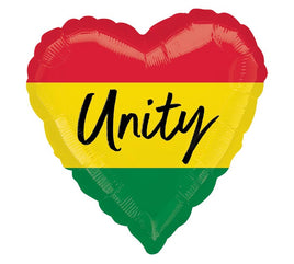 17" Juneteenth Unity Foil Balloon