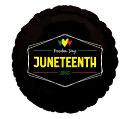 18" Juneteenth Freedom Foil Balloon