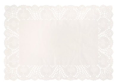 White Doilies Placemats