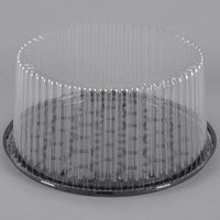 10" High Dome Cake Container Clear Dome Lid