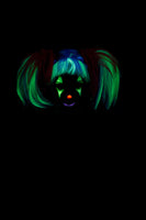 GLOW IN THE DARK PUNK PIGTAILS