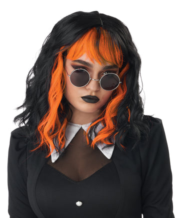 CUTE N CRAFTY WIG Black/Orange