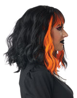 CUTE N CRAFTY WIG Black/Orange