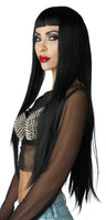 TRAD-GOTH STRAIGHT WIG WITH MICRO BANGS- BLACK