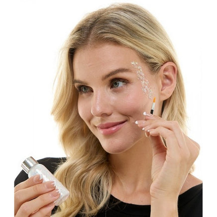 White Glitter Makeup Kit