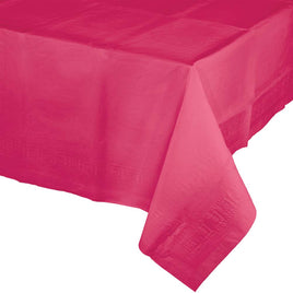 54" X 108" Hot Magenta Lined Tablecover 1 ct.